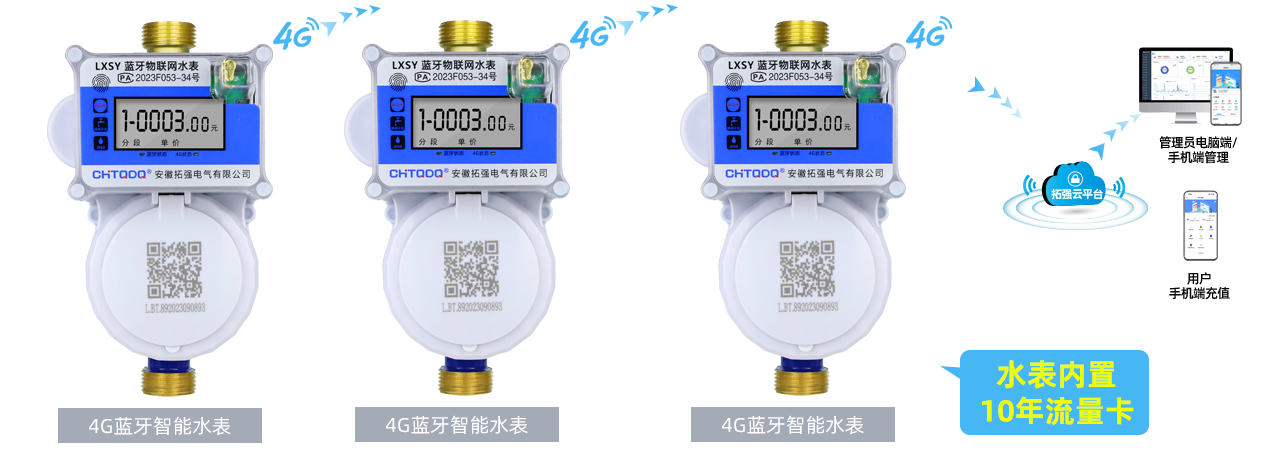 4G無線智能水表